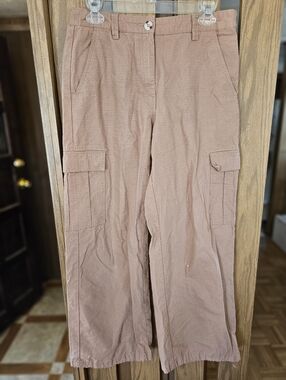 Volcom Sz 27 Cargstone Wide Leg Cargo Pants